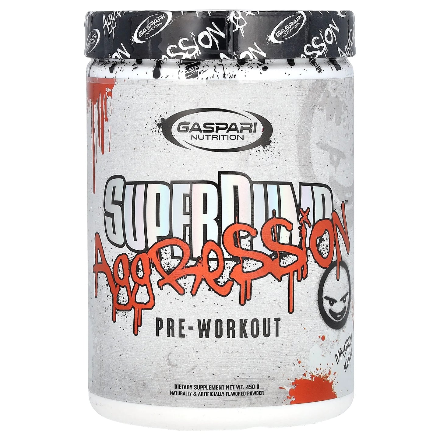 Superpump Aggression Pre-Workout, Mayhem Mango, 450 G