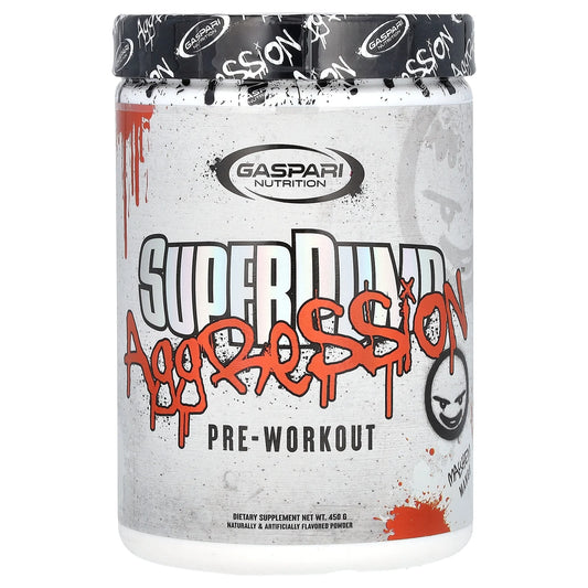 Superpump Aggression Pre-Workout, Mayhem Mango, 450 G